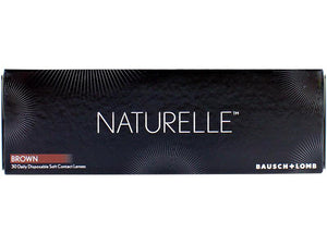 คอนแทคเลนส์  NATURELLE แบบรายวัน สีน้ำตาล 0.0-(-9.0)