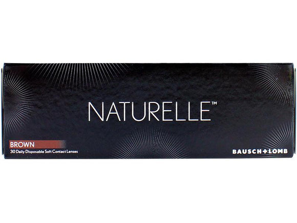 คอนแทคเลนส์  NATURELLE แบบรายวัน สีน้ำตาล 0.0-(-9.0)